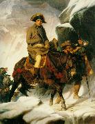 Hippolyte Delaroche Bonaparte Crossing the Alps Germany oil painting artist
